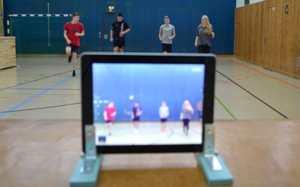 Tableteinsatz im Sportunterricht