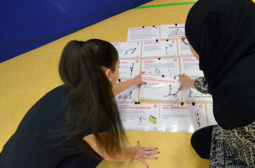 Sportunterricht Pyramidenspiel Wimasu