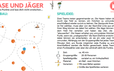 Hase und Jäger