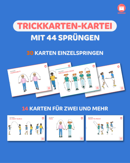 Rope Skipping Stationskarten: 44 Rope Skipping Sprünge – Bild 2