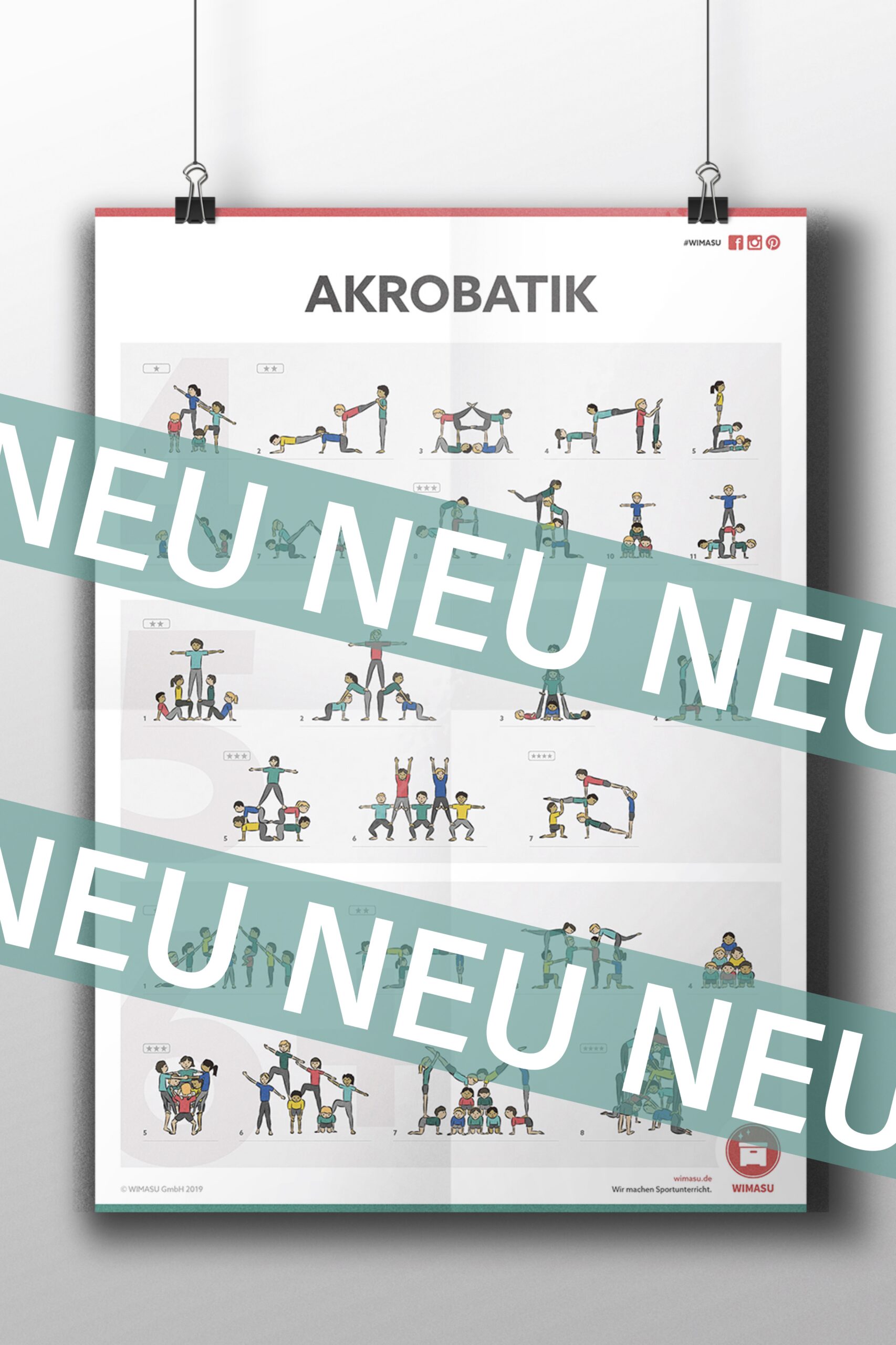 Akrobatik Poster Wimasu back