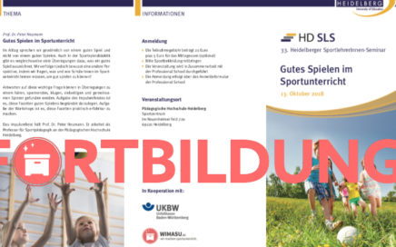 Heidelberger SportlehrerInnen Seminar 2018