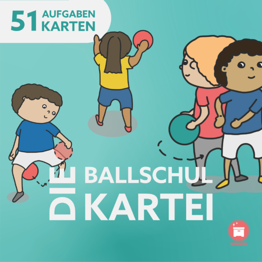Ballschule Stationskarten Übungen Ballgeoehnung Wimasu Grundschule Sekundarstufe1