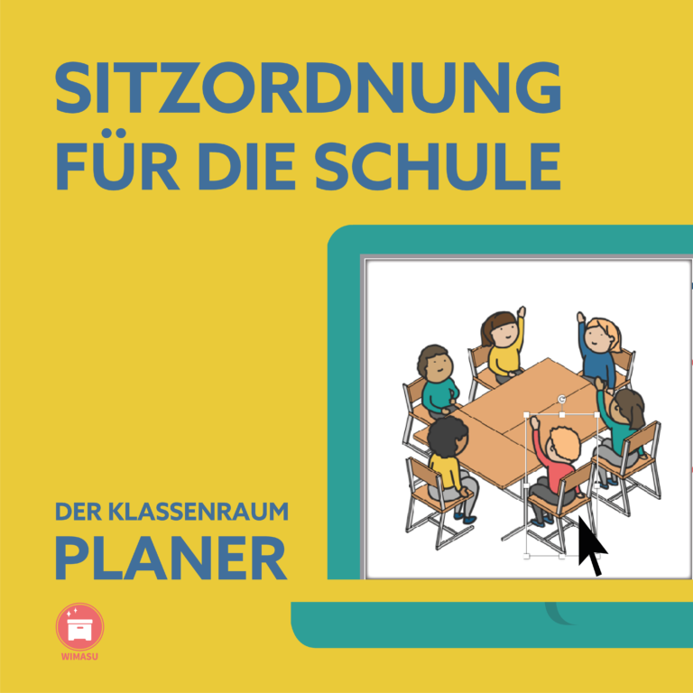 Klassenraumplaner Sitzordnung in der Schule visualisieren
