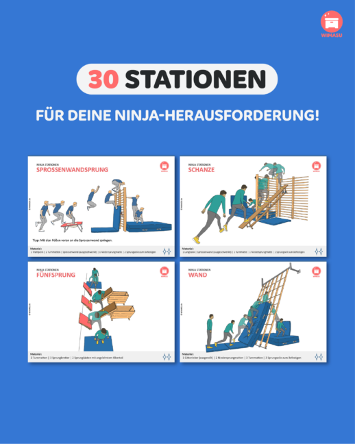 Ninja Warrior Stationen im Sportunterricht [Digital] – Bild 6