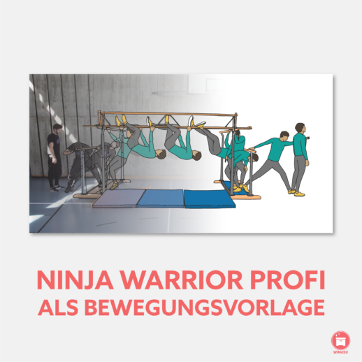 Ninja Warrior Stationen 30 Stationskarten Sportunterricht