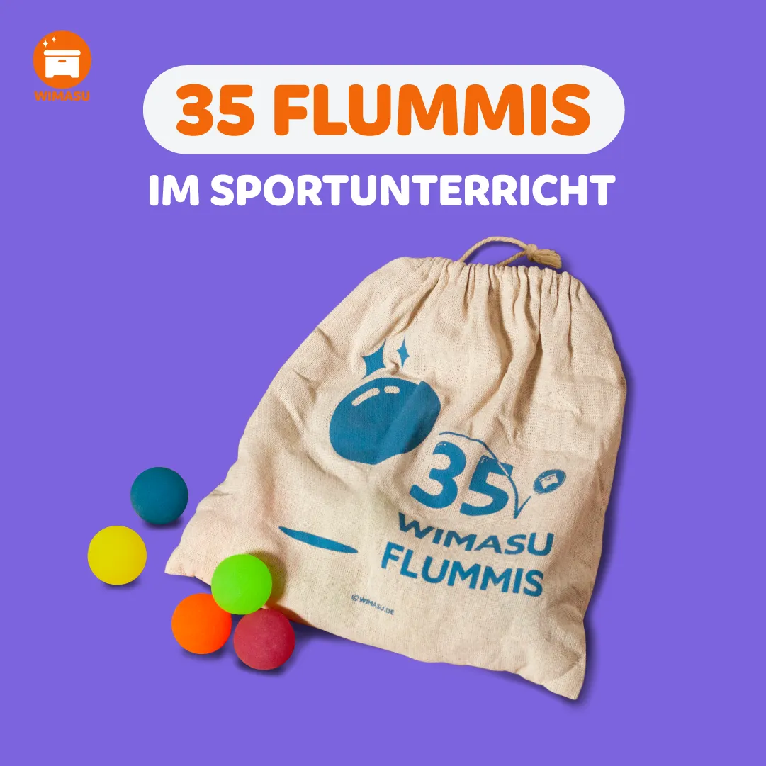 35 Flummis im Sportunterricht!