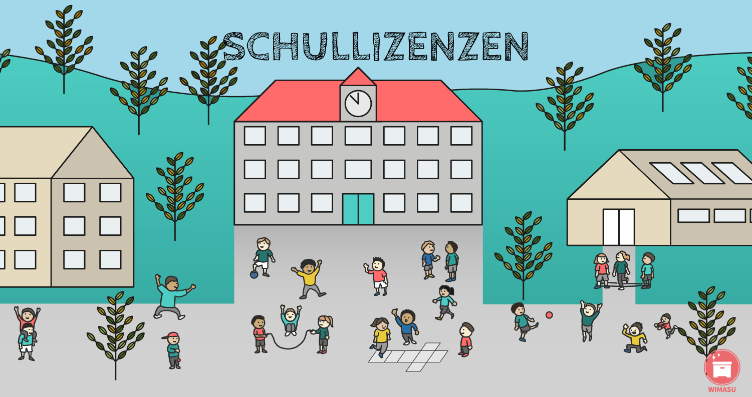 Schullizenz, Vereine und Institute WIMASU Schullizenz Einzellizenz Lizenzübersicht Sportunterricht