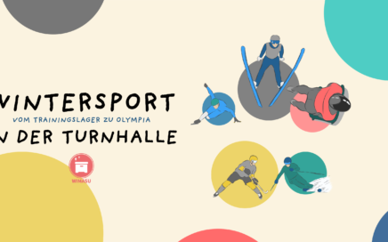 Schulsport - Stationskarten zum Wintersport in der Turnhalle für die Sekundarstufe I und die Grundschule - Titel