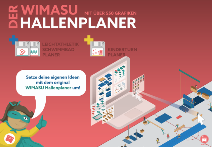 Hallenplaner fuer den Sportunterricht