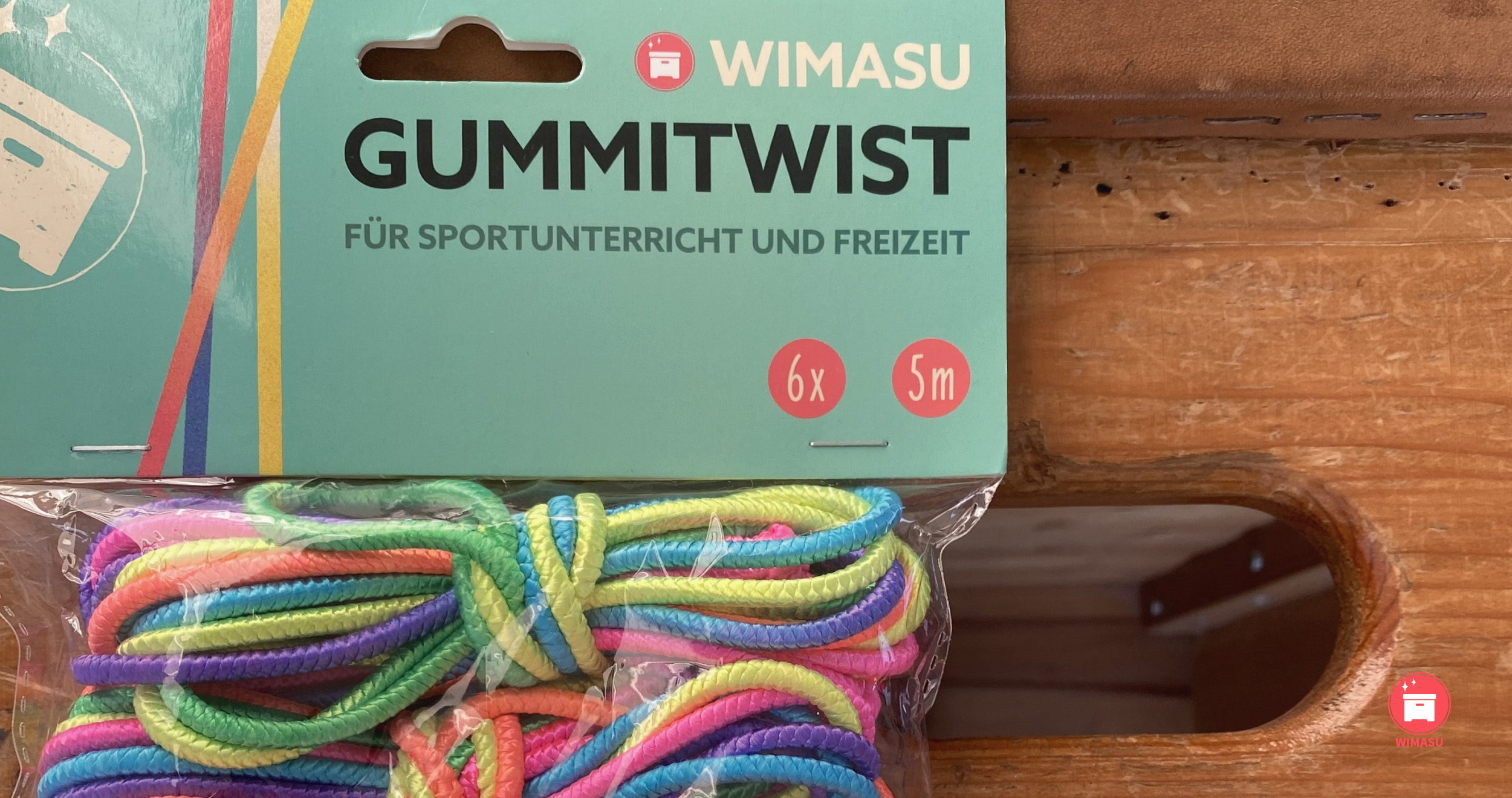 NEU original WIMASU Gummitwists im 6er Pack