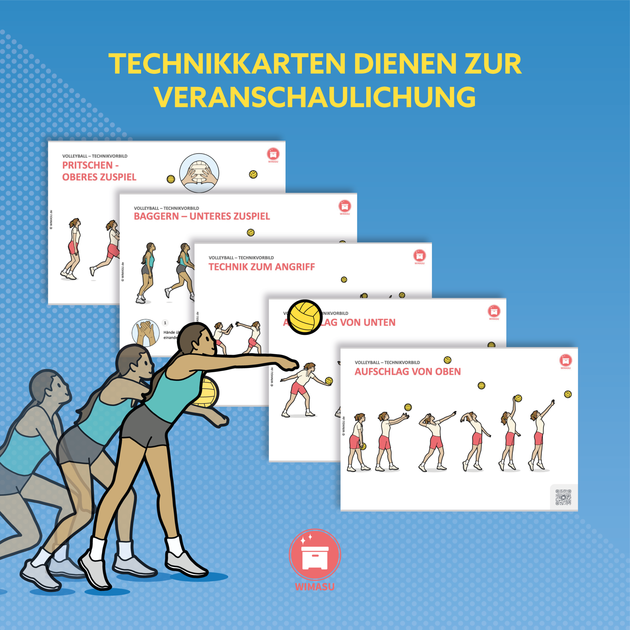 Darf Man Beim Volleyball Den Fuß Benutzen Volleyball im Sportunterricht | Unterrichtsmaterial von WIMASU