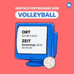 Fortbildung: Volleyball im Sportunterricht