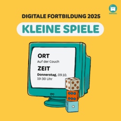 Fortbildung: Kleine Spiele in der Grundschule