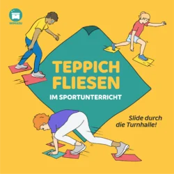 Sportunterricht mit Teppichfliesen [Digital]