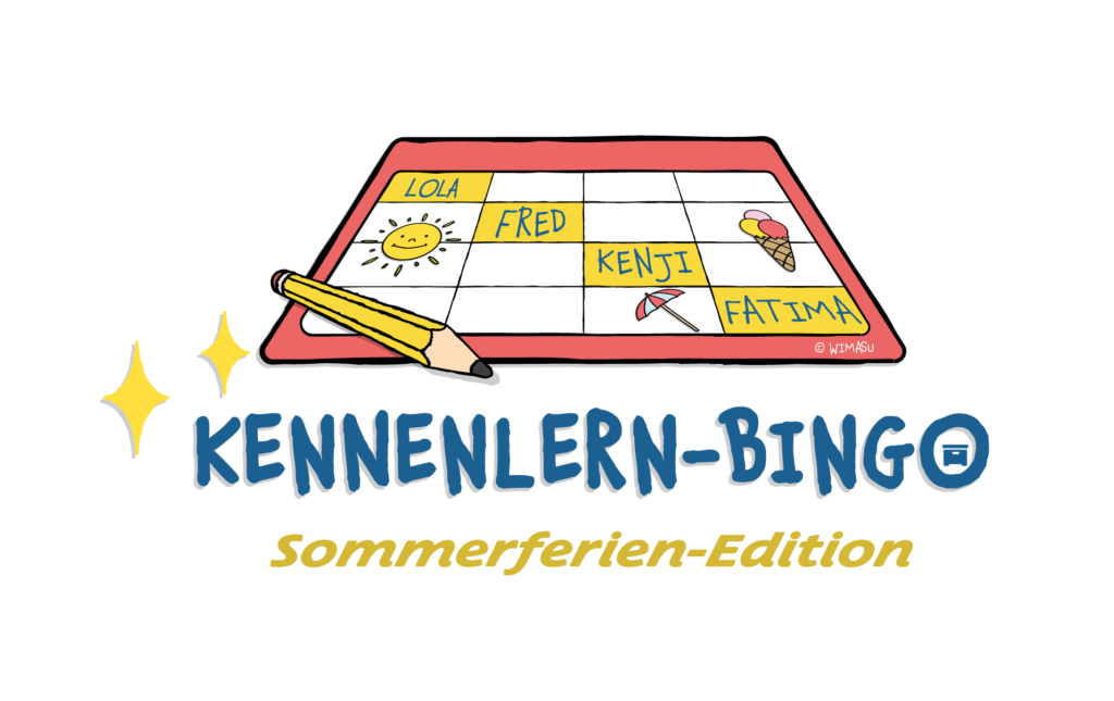 Kennenlern Bingo Sommerferien Edition