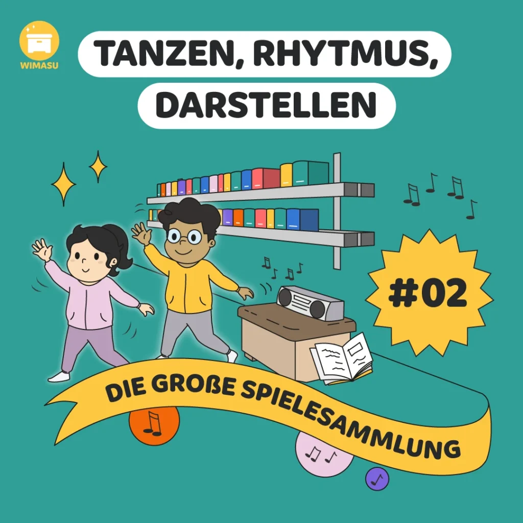 Spiele zum Tanzen, Rhythmus, Darstellen im Sportunterricht