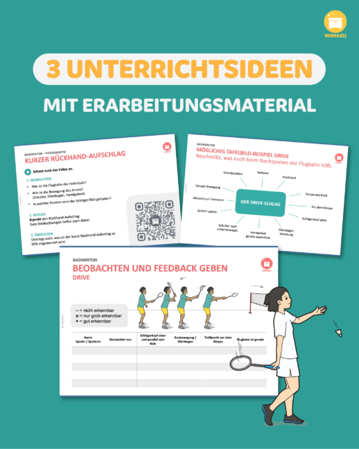 Badminton im Sportunterricht - Technikkarten und Methoden [Digital] – Bild 5