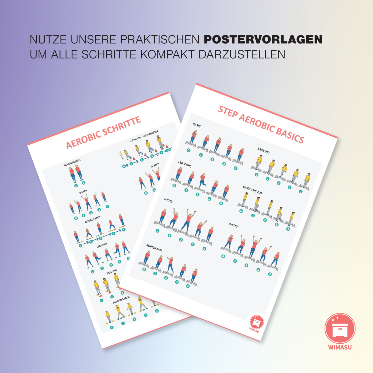 Step Aerobic im Sportunterricht | Unterrichtsmaterial | WIMASU