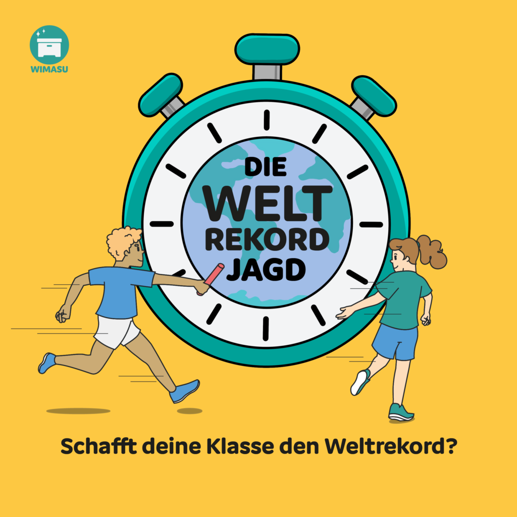 Die Weltrekordjagd - Gemeinsam den Laufrekord im Sportunterricht brechen