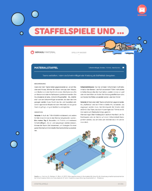 Spiele im Wasser für den Sportunterricht [Digital] – Bild 6
