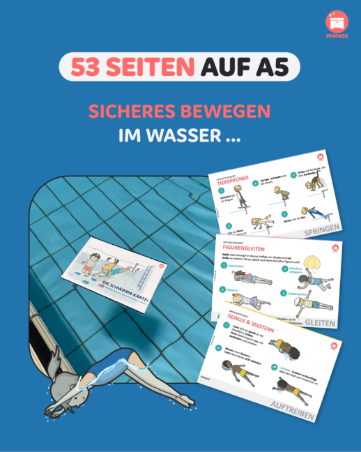 Wasserfeste Übungskartei für den Schwimmunterricht – Bild 2