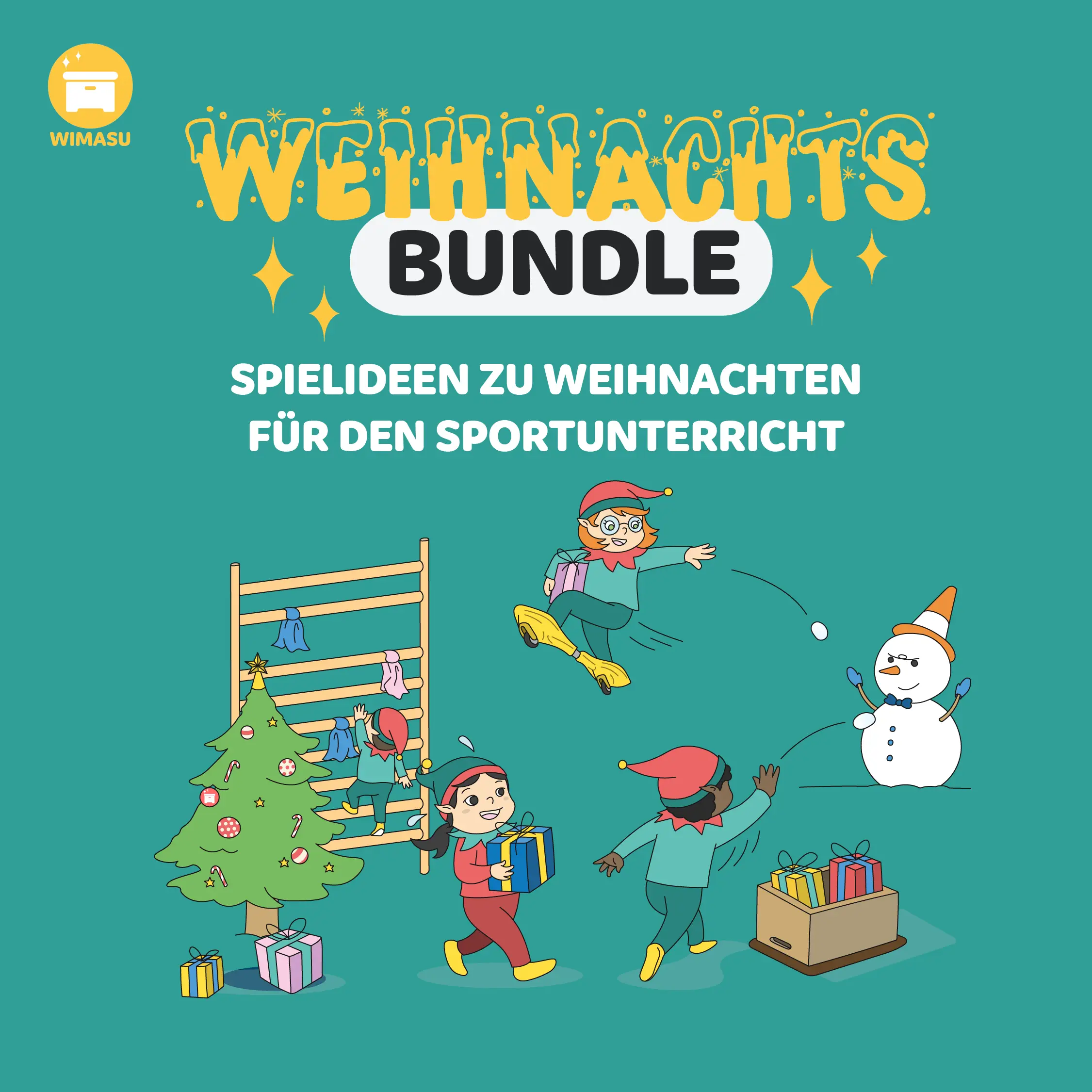 Weihnachts-Bundle kleine Spiele für den Sportunterricht