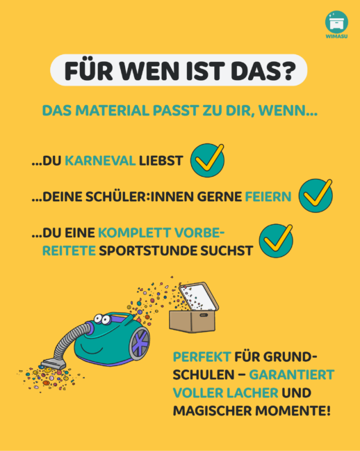 Sportunterricht feiert Karneval (Stundenplanung) [Digital] – Bild 4