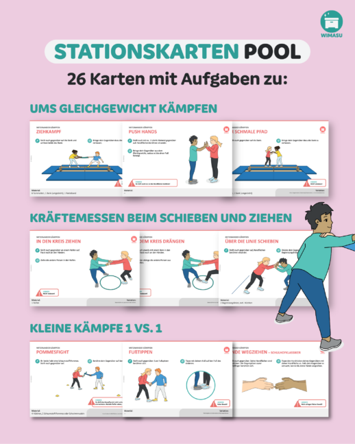 Unterrichtsmaterial Stationskarten Kämpfen [Digital] – Bild 3