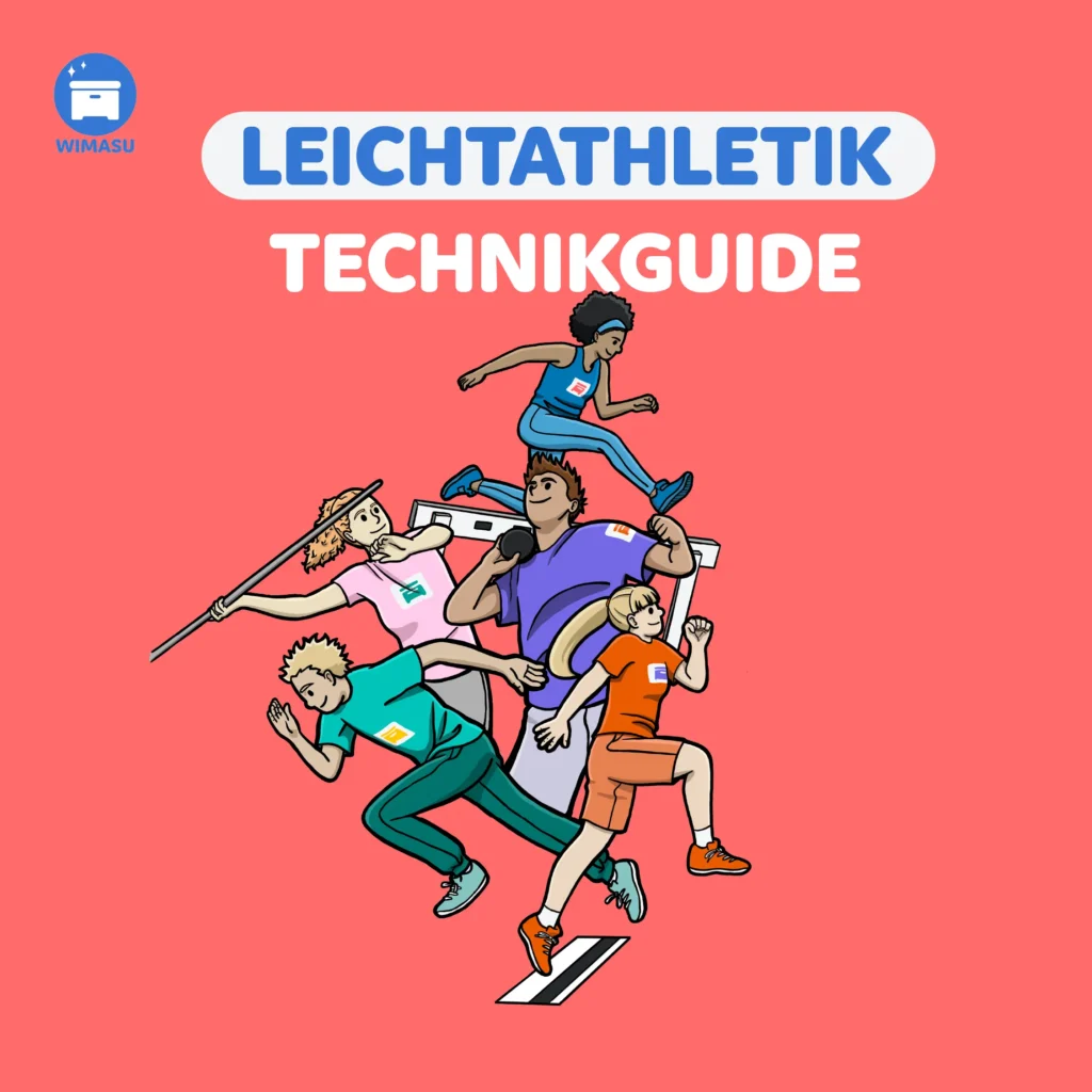 Leichtathletik im Sportunterricht: Leichtathletik-Technikkarten