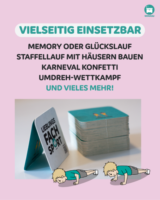 Bunte Pappdeckel für den Sportunterricht (200 Stk.) – Bild 4