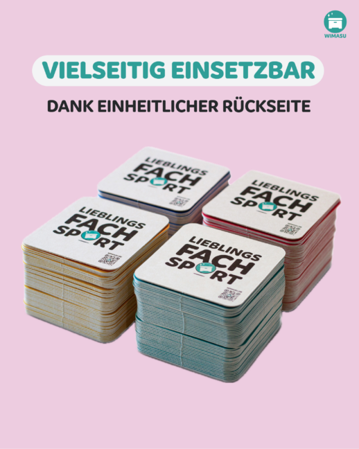 Bunte Pappdeckel für den Sportunterricht (200 Stk.) – Bild 3