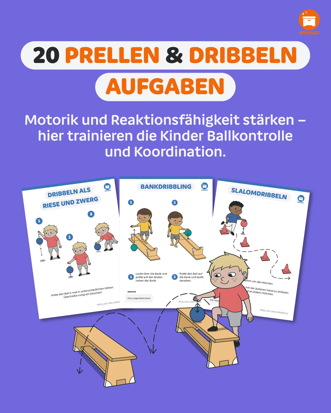 Die Ballschul-Kartei gedruckt - Übungskarten für die Ballschule – Bild 3