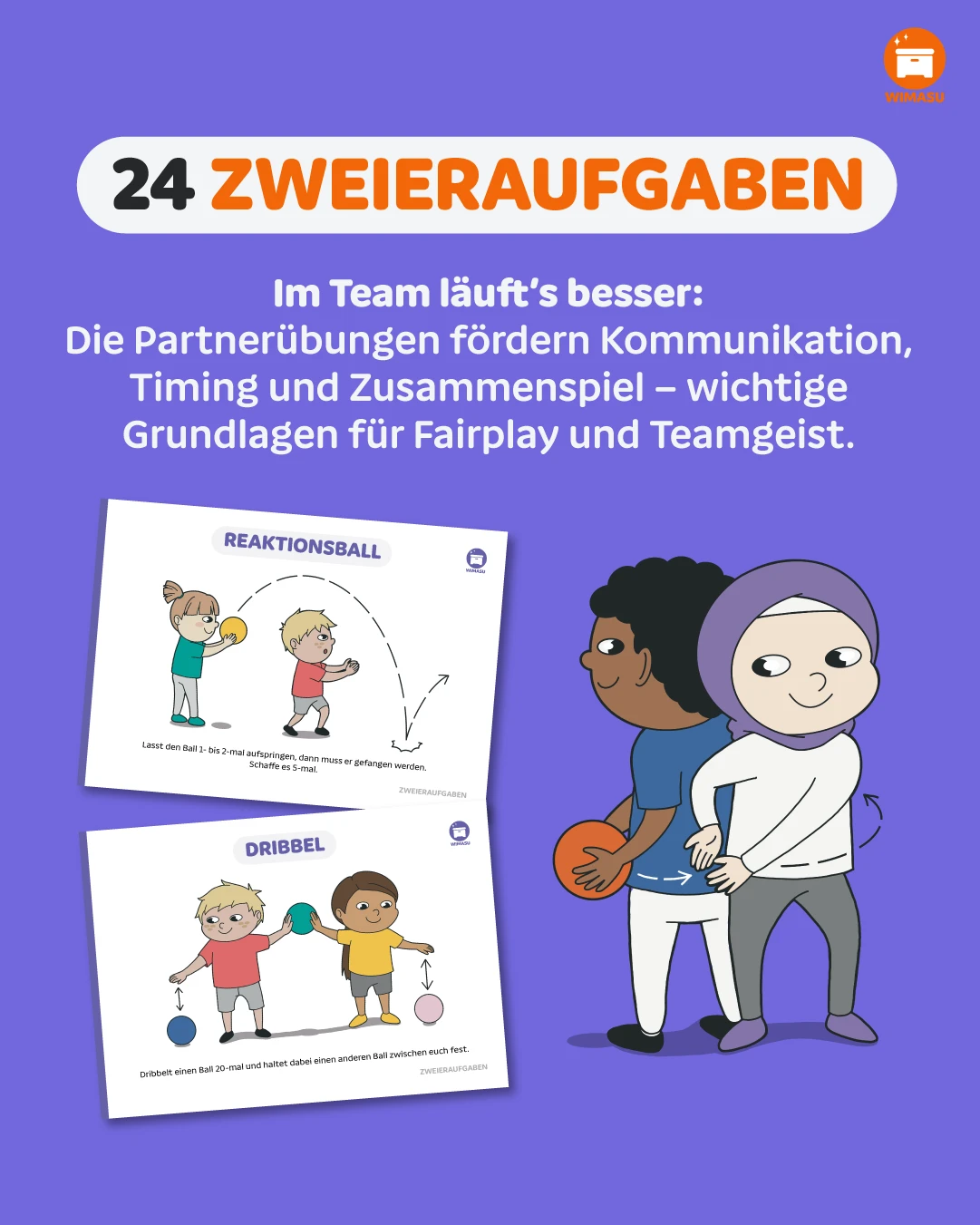Die Ballschul-Kartei gedruckt - Übungskarten für die Ballschule – Bild 4