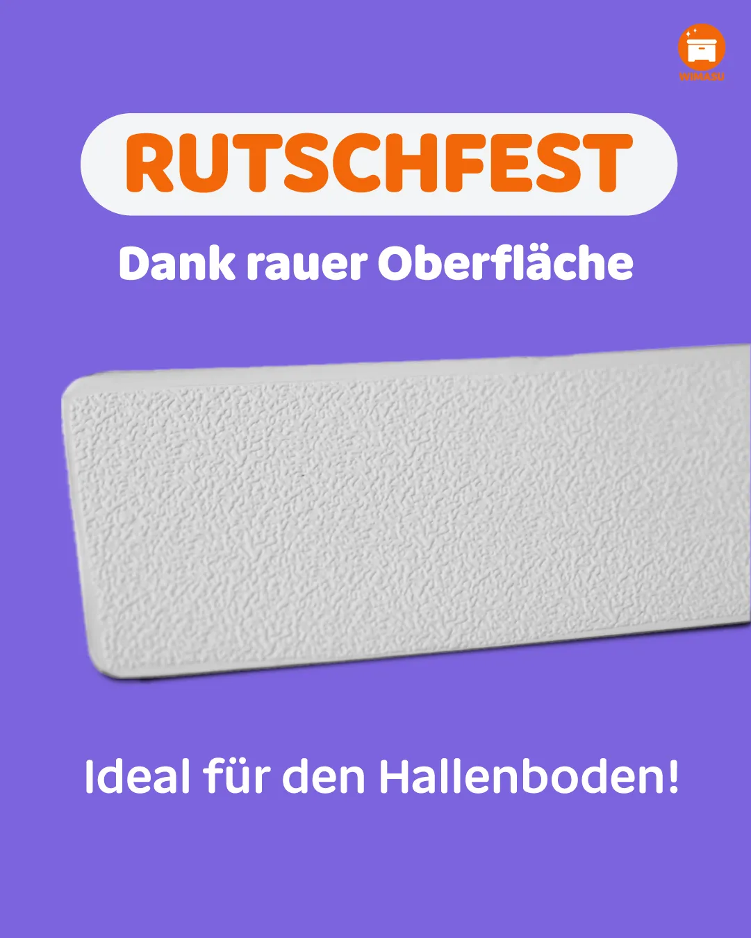 Markierstreifen für den Sportunterricht – weiß (10er Set) – Bild 3